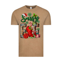 Vintage Coffee sassy elf Vintage Tee - MaliasSmallBusiness