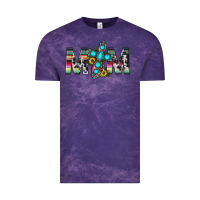Cloud Purple mom cross Vintage Tee - JahusDesignShop