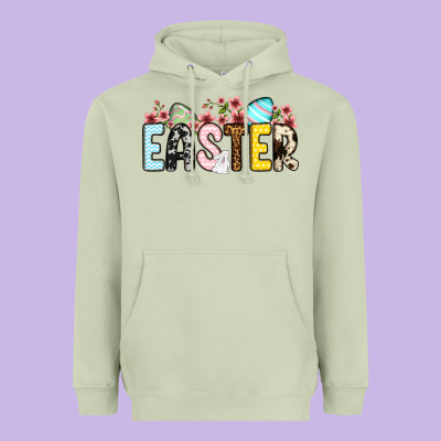 Western Easter Heavyweight Hoodie Designed By Oliviacreatesart