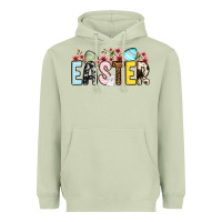 Matcha Western Easter Heavyweight Hoodie - OliviaCreatesArt