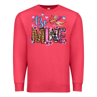 Cardinal be mine valentine's day Premium Sweatshirt - OliviaCreatesArt
