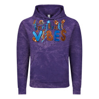 Cloud Purple football vibes Vintage Hoodie - MaliasSmallBusiness