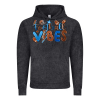 Vintage Black football vibes Vintage Hoodie - MaliasSmallBusiness