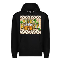 Black Bad and boozy Premium Hoodie - CowGirlArtShop