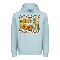 Blue Mist Bad and boozy Premium Hoodie - CowGirlArtShop