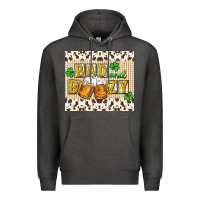 Charcoal Heather Bad and boozy Premium Hoodie - CowGirlArtShop