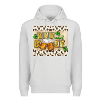 Dove Grey Bad and boozy Premium Hoodie - CowGirlArtShop