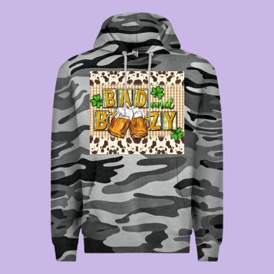 Bad And Boozy Premium Hoodie Designed By Cowgirlartshop