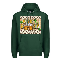 Sports Green Bad and boozy Premium Hoodie - CowGirlArtShop