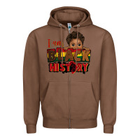 Chestnut i am black history black boy peekaboo juneteenth Zipper Hoodie - CowGirlArtShop