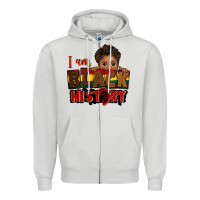 Dove Grey i am black history black boy peekaboo juneteenth Zipper Hoodie - CowGirlArtShop