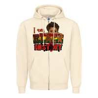 Sandshell i am black history black boy peekaboo juneteenth Zipper Hoodie - CowGirlArtShop