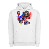 Pigment Lunar Rock patriotic Love Urban Hoodie - CowhideDigitalArt