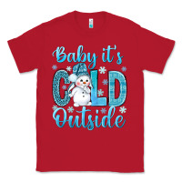Red baby it's cold outside bbs Classic Tee - BundleAndBundleShop