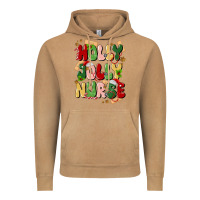 Vintage Camel holly jolly nurse Vintage Hoodie - MaliasSmallBusiness