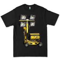 Black Towable Light Towers Premium Tee - LillyAllenDesigns