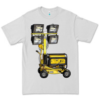 Dove Grey Towable Light Towers Premium Tee - LillyAllenDesigns