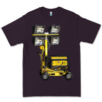 Plum Towable Light Towers Premium Tee - LillyAllenDesigns