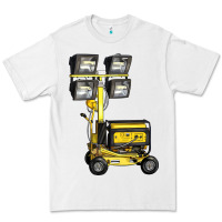 White Towable Light Towers Premium Tee - LillyAllenDesigns