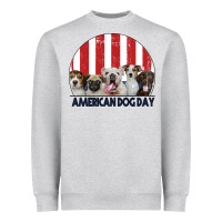 American Dog Day Heavyweight Sweatshirt | Teevron