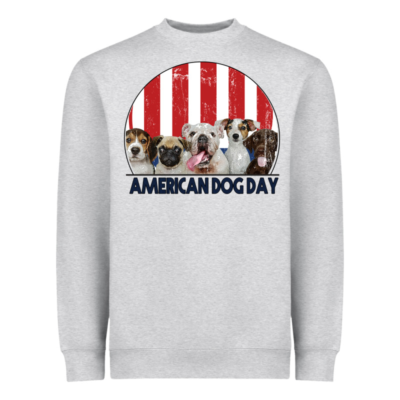 American Dog Day Heavyweight Sweatshirt by Bettercallsaul | Teevron