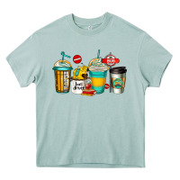 Arona school bus driver coffee cups Heavy Core Tee - Jasminsmagicworld
