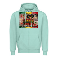 Seafoam i am black history Zipper Hoodie - CowGirlArtShop