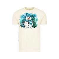 Vintage Arctic winter snowman Vintage Tee - MaliasSmallBusiness