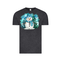 Winter Snowman Vintage Tee | Teevron