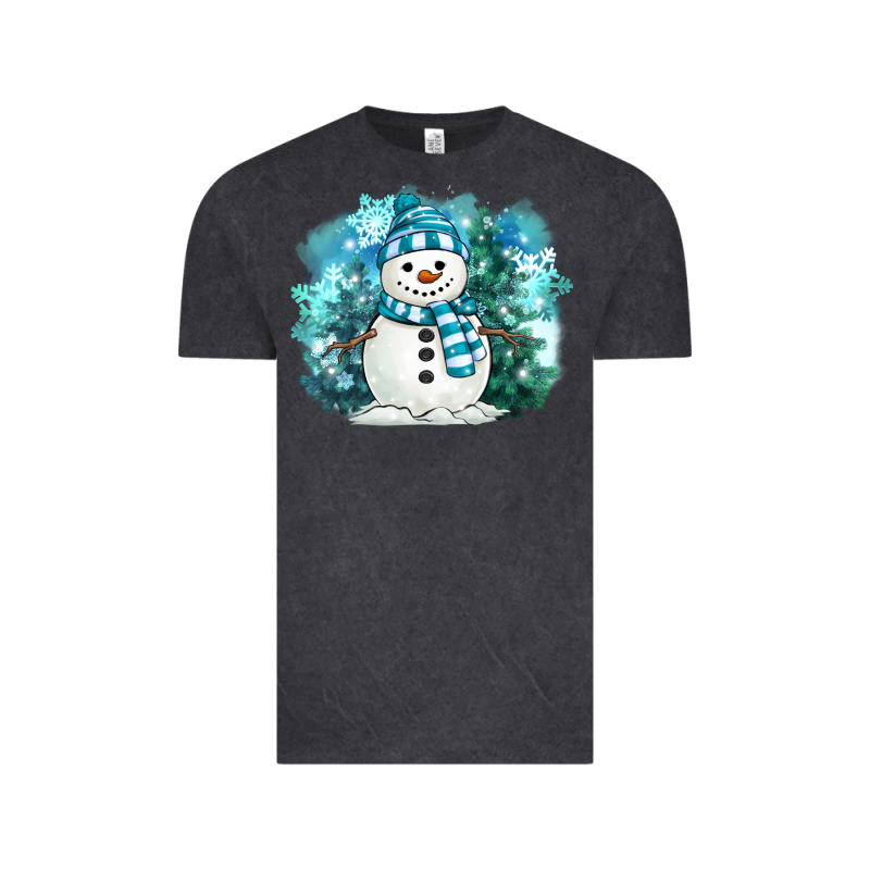 Winter Snowman Vintage Tee by MaliasSmallBusiness | Teevron