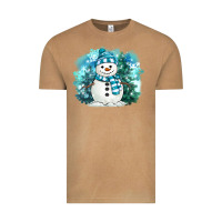 Vintage Camel winter snowman Vintage Tee - MaliasSmallBusiness