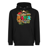 Black Papacita Heavyweight Hoodie - FaDigitalArtStudio