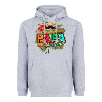 Heather Grey Papacita Heavyweight Hoodie - FaDigitalArtStudio