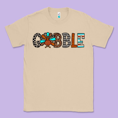Gobble Classic Tee Designed By Jahusdesignshop