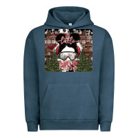 Pigment Midnight Navy Little Miss Urban Hoodie - CowhideDigitalArt