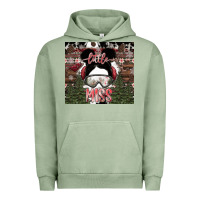 Pigment Oil Green Little Miss Urban Hoodie - CowhideDigitalArt