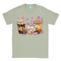 Matcha cat coffee cups with paw bbs Classic Tee - BundleAndBundleShop