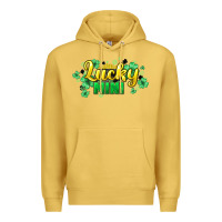 Antique Gold lucky mini st patricks Premium Hoodie - HowdyJamesFarm