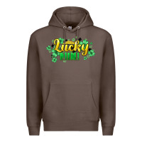 Coffee lucky mini st patricks Premium Hoodie - HowdyJamesFarm