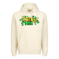 Sandshell lucky mini st patricks Premium Hoodie - HowdyJamesFarm