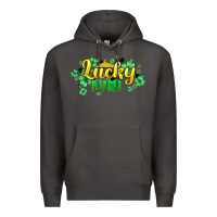 Smoke lucky mini st patricks Premium Hoodie - HowdyJamesFarm