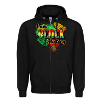Black i am black history Zipper Hoodie - CowGirlArtShop