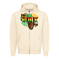 Sandshell i am black history Zipper Hoodie - CowGirlArtShop