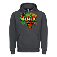 Smoke i am black history Zipper Hoodie - CowGirlArtShop