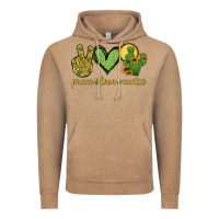 Vintage Coffee peace love cactus Vintage Hoodie - Jasminsmagicworld