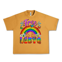 Peanut Butter Western Free To Be Lgbtq Urban Heavy Tee - BundleAndBundleShop
