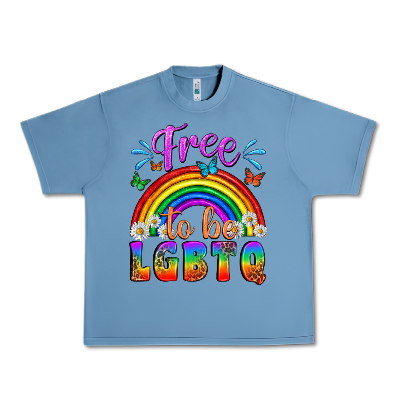 Western Free To Be Lgbtq Urban Heavy Tee by BundleAndBundleShop | Teevron