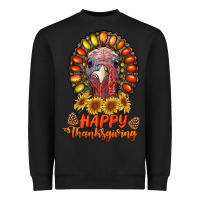 Black happy thanksgiving gemstone Heavyweight Sweatshirt - RanaPortraitStore