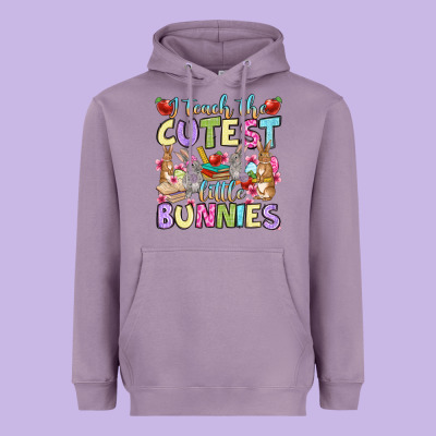 Easter Day I Teach The Cutest Little Bunnies Heavyweight Hoodie Designed By Oliviacreatesart