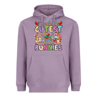 Lavender Easter Day I teach the cutest little bunnies Heavyweight Hoodie - OliviaCreatesArt